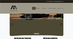 Desktop Screenshot of metalian.co.za